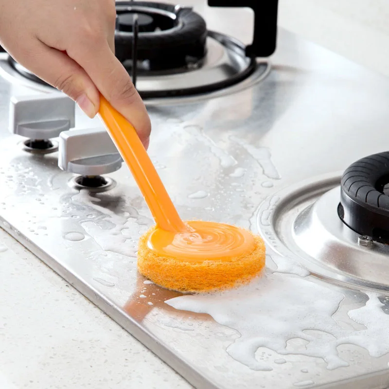 Kitchen Table Cleaning Brush Long Handle Multifunction ...