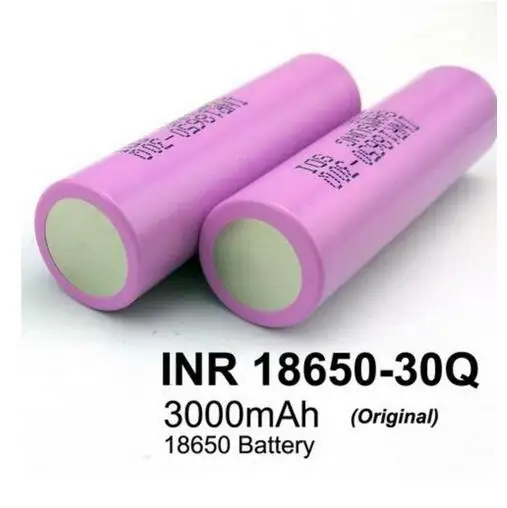 3 шт. 2017New INR1865030Q 18650 3000 мА/ч, литий-ионный аккумулятор 3,6 v 15A 25A разрядки блок питания для электронной сигареты батареи