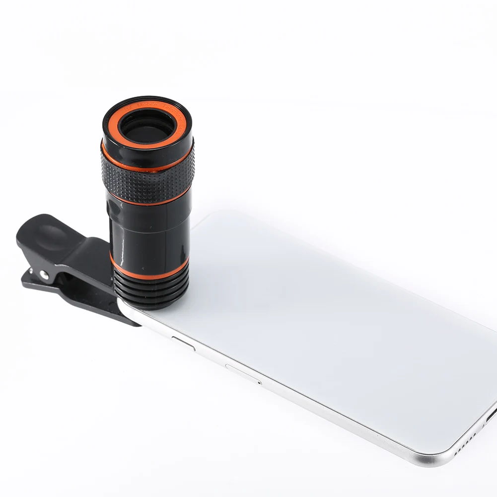 

8x Zoom Optical Telescope Mobile Phone Camera Lens with Clip for iPhone Samsung HTC Huawei Sony ING-SHIPPING