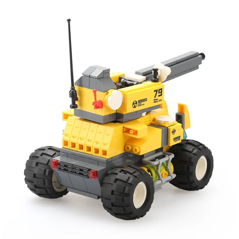 wange building blocks heavy Tank 3668-1