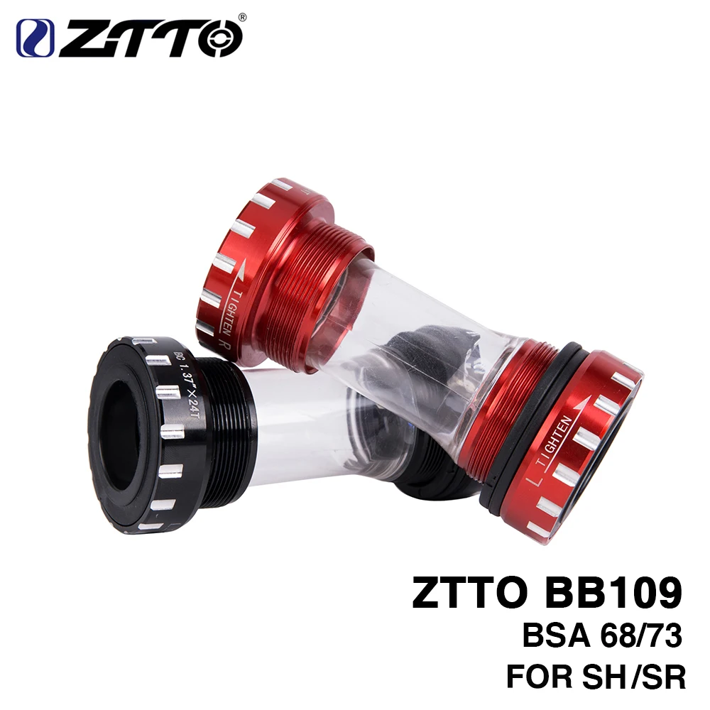 ZTTO BB109 BB68 BSA68 bsa73 GXP MTB дорожный велосипед внешний подшипник нижние кронштейны для частей Prowheel 24 мм BB 22 мм GXP шатуны