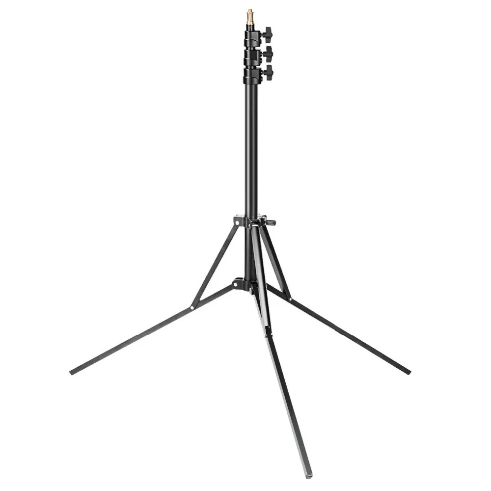  Photo Studio Ring Light Stand Adjustable 35-83 inches/88-211 centimeters Aluminum Alloy Heavy Duty 