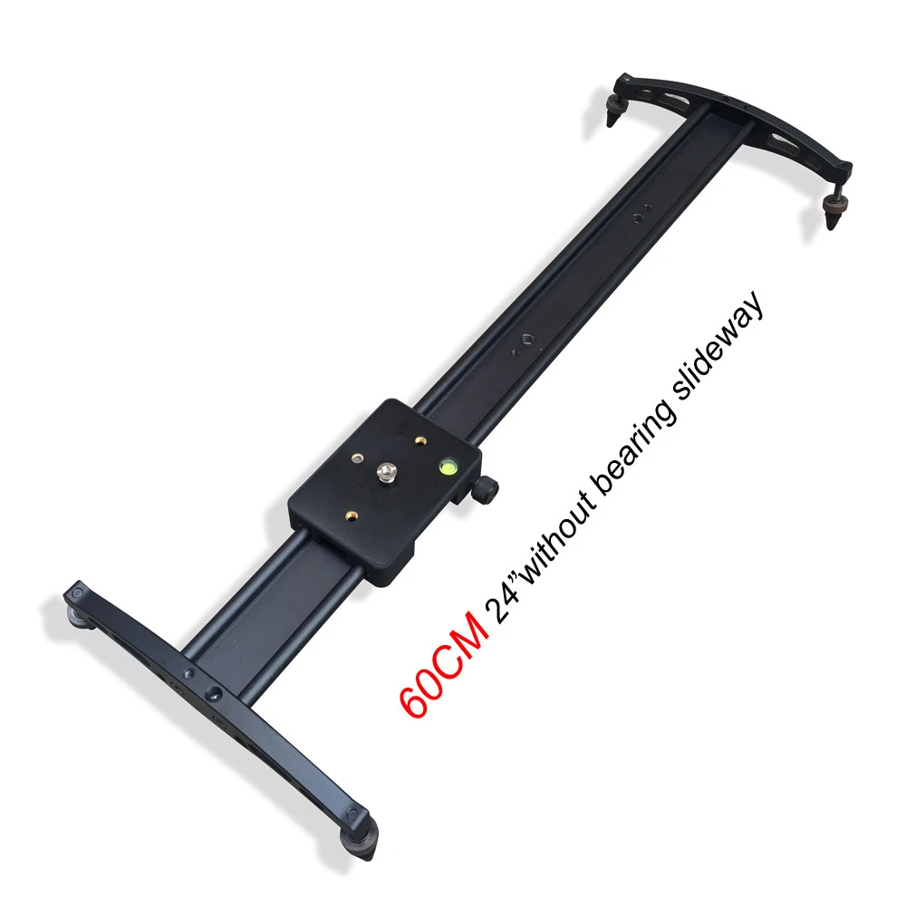 60cm Camera Track Dolly Slider Rail System for Nikon Canon Sony Stabilizing Movie Film Video Making Photography DSLR Camera
