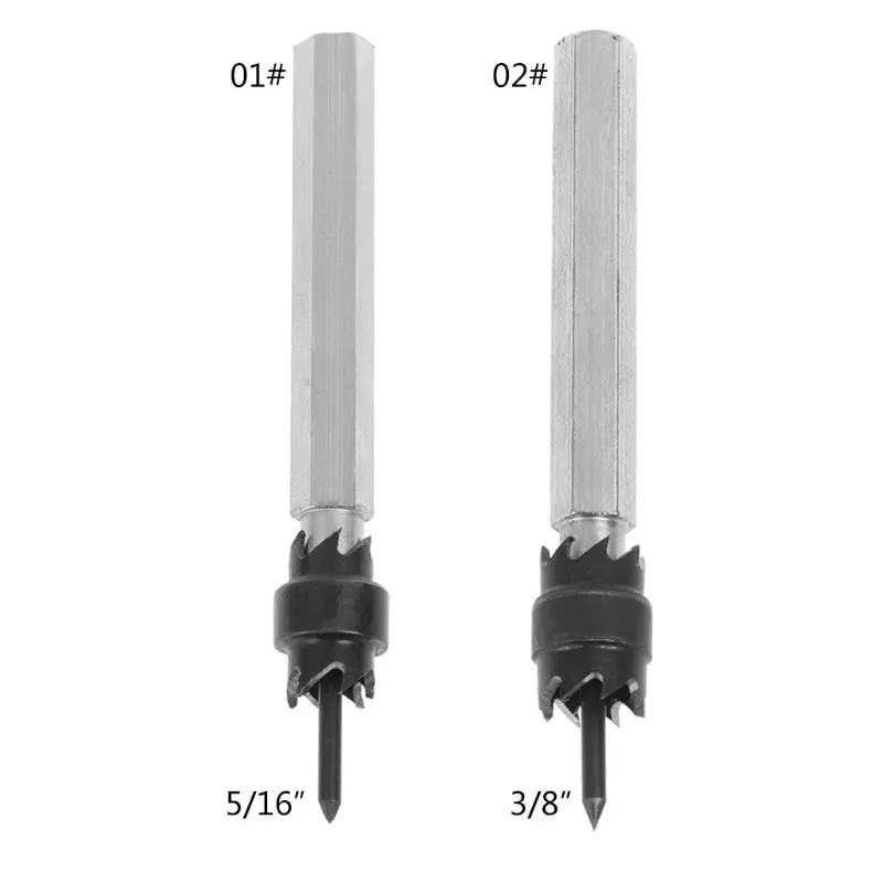 

3/8" 5/16" HSS Double Sided Rotary Spot Weld Cutter Drill Bits Welds Remover Tool