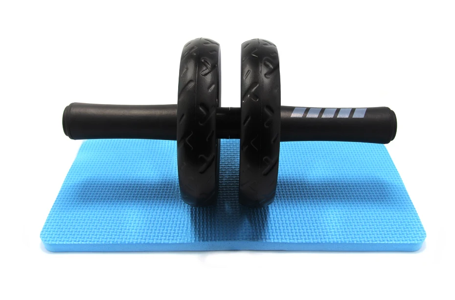 Тренажер для фитнеса Ab роликовый и коврик без шума для мышц двухколесный брюшное колесо тренировки addominiali оборудование для фитнеса тренировки