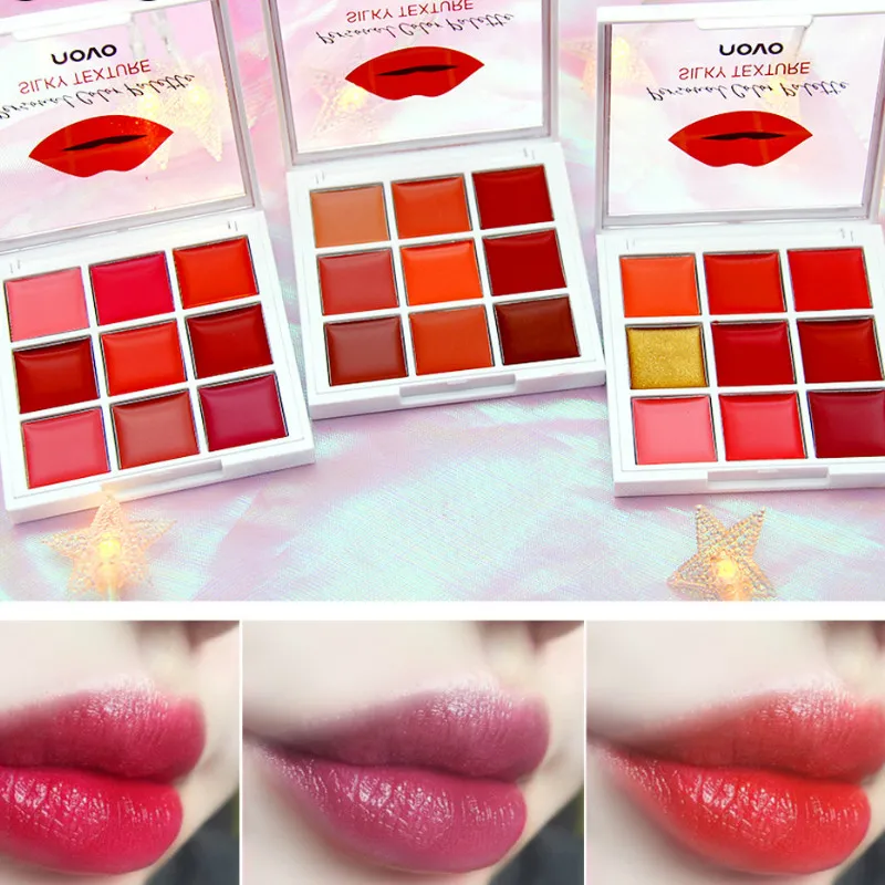 

9 color Matte Lipstick Palette Matt Pallete Waterproof Moisturizer Lip Cream Smooth Makeup Lasting Lip Stick Set Batom Maquiagem