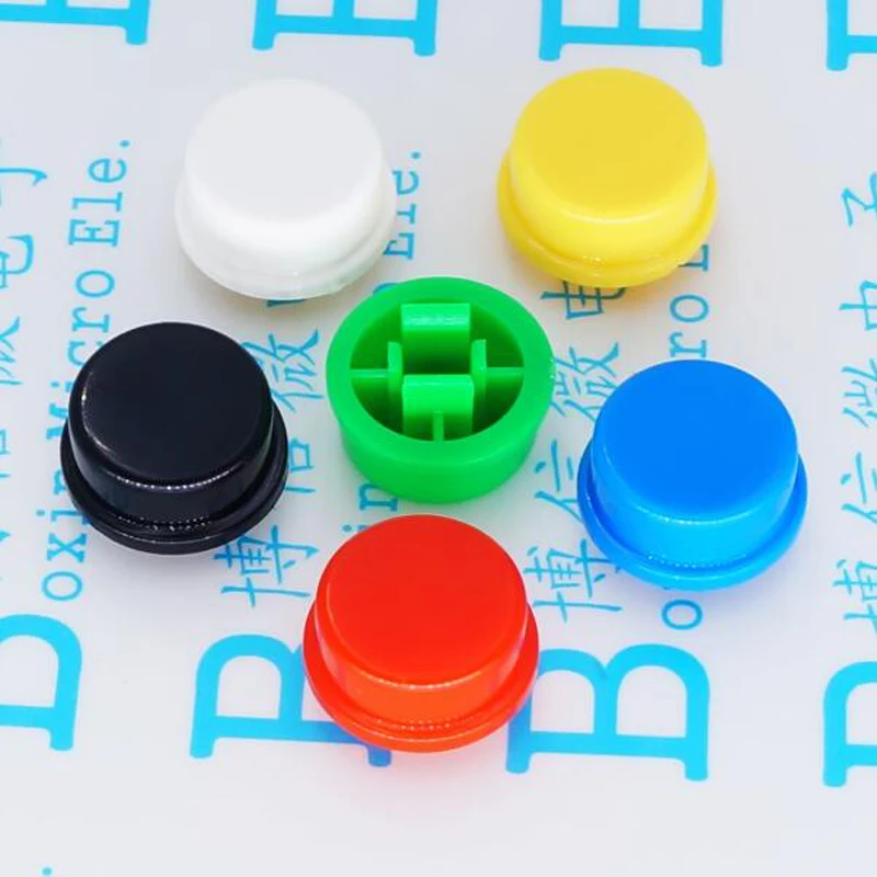 

100PCS A24 B3F Key Cap Round Hat 12 * 12 * 7.3 Key Cap