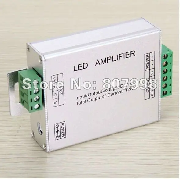 10pcs/lot,DC 12V 4A RGB LED Amplifier ,LED Strips Light