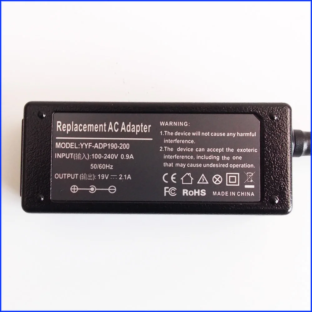 19V 2.1A 40W нетбук AC адаптер Зарядное устройство для ASUS Eee PC Seashell 1104HA 1106HA 1101H 1101HA 1101HA_GG