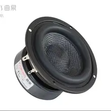 2 шт., новинка, звуковые SW-401, 4 дюйма, басовый динамик, драйвер, блок из стекловолокна, конус, тип R, глубокая резиновая подвеска Ом, 40 Вт