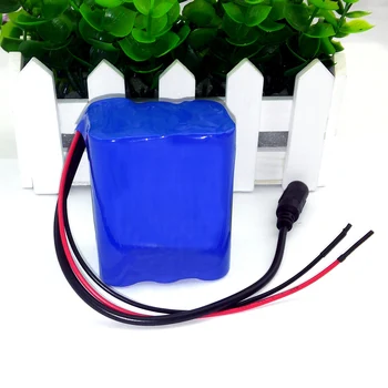 

12 V 4.4 Ah 4400 mAh 18650 batteries 12 V + PCB Lithium Battery Protection Board Free Shipping