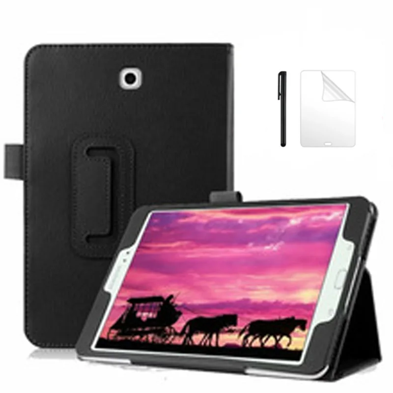

Litchi style PU Leather Case for Samsung Galaxy Tab S2 9.7 SM-T810 T813 T815 T819 cover for Samsung Tab S2 9.7 case +Film