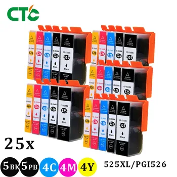 

25x INK CARTRIDGE PGI525 CLI 526 Compatible for CANON PIXMA MG6100 MG6150 MG6250 MG5150 MG8150 PRINTER