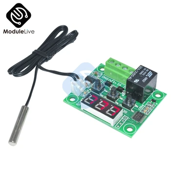 

DC 12V W1209 LED Digital Thermostat Temperature Control Thermometer Thermo Controller Switch Module Waterproof NTC Sensor Board