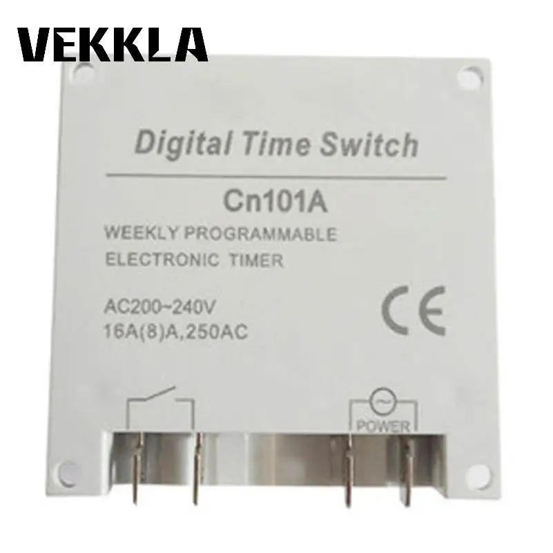 Таймер с ЖК дисплеем 12 В 110 16 А|timer control|timer weeklytimer timer |