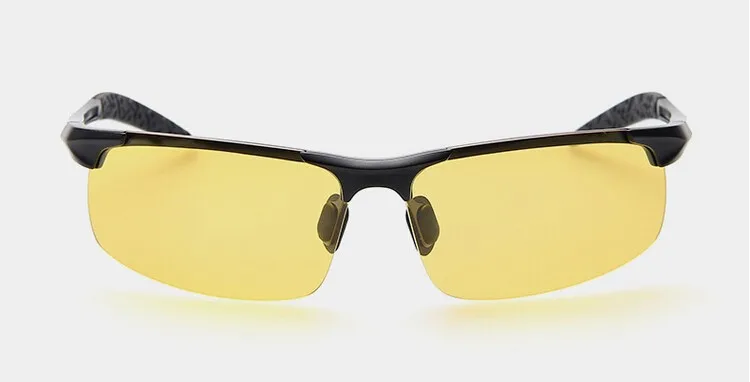 BENZEN Night Driving Glasses Men Alloy Hd Vision Night Driving Glasses Male Driving Glasses With Case 8001 HTB1BPmdHpXXXXc7aXXXq6xXFXXXl - BENZEN Night Driving Glasses Men Alloy Hd Vision Night Driving Glasses Male Driving Glasses With Case 8001