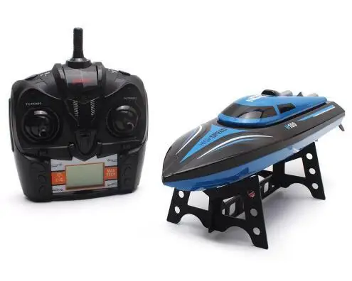 Рождественская игрушка TKKJ H100 2,4G RC лодка 180 градусов флип высокоскоростная электрическая RC гоночная лодка для бассейнов озёр и приключений на открытом воздухе