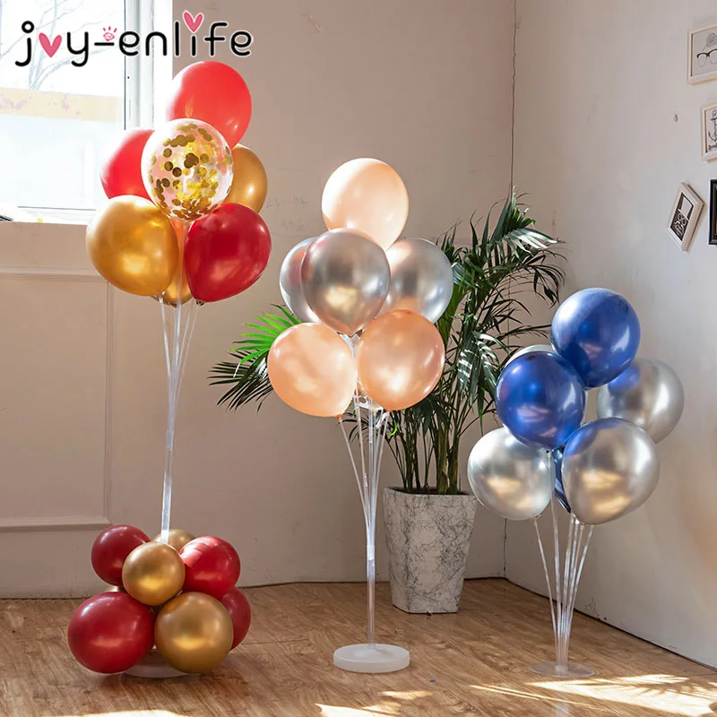 

1set Balloon Holder Stick Balloons Column Stand Arch Stand Kids Birthday Party Confetti Balloons Arch Clips Wedding Decoration