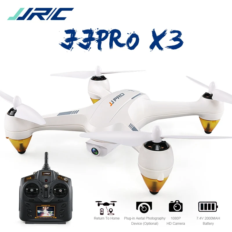 

Professional Drone JJRC X3 HAX WIFI FPV Brushless with HD 1080P Detachable Camera GPS Positioning RC Quadcopter Vs Hubsan H501S