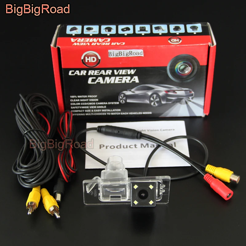 Bigbigroad Car Rear View Backup Parking Camera Night Vision Waterproof