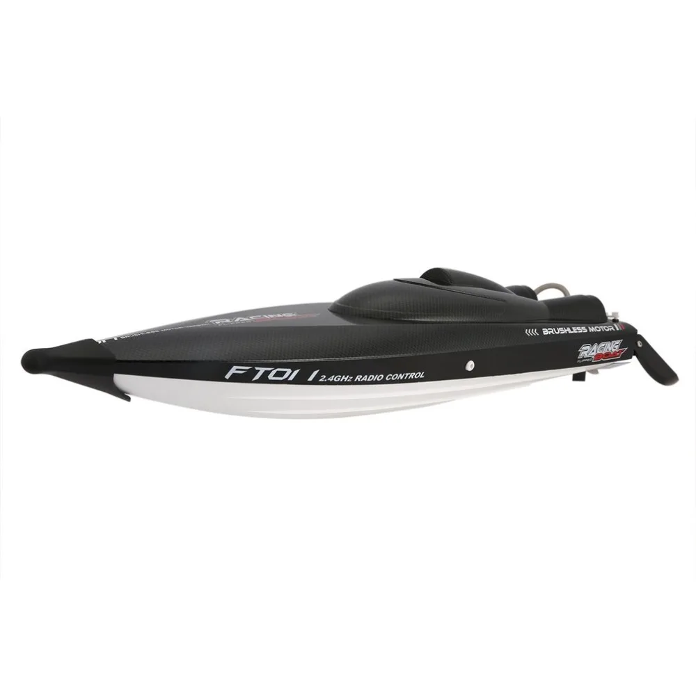 Feilun RC BoatFT011 2,4G 2CH 55 км/ч 65 см высокоскоростная гоночная лодка с системой водяного охлаждения с перевернутым бесщеточным двигателем