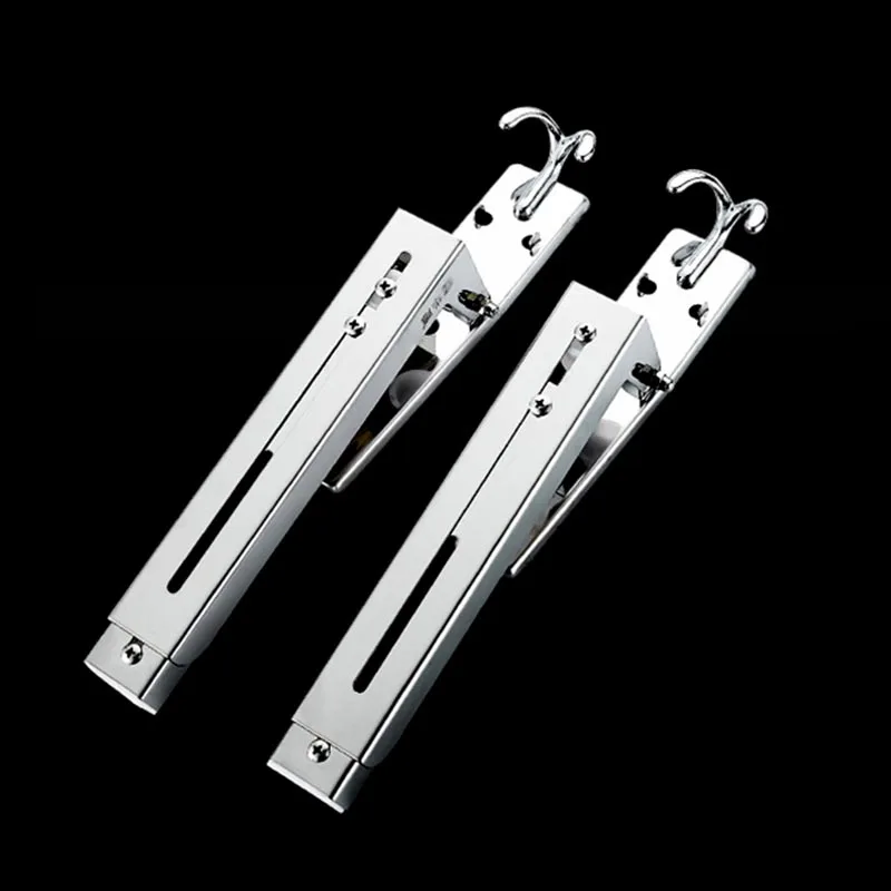 

Stainless Foldable Stretch Shelf Rack Microwave Oven Wall Mount Bracket