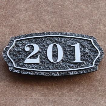

Custom Engraved Acrylic Lettering Door Suite Wall Sign Name Plate Door number Sign Plates Any Letters Custom Made