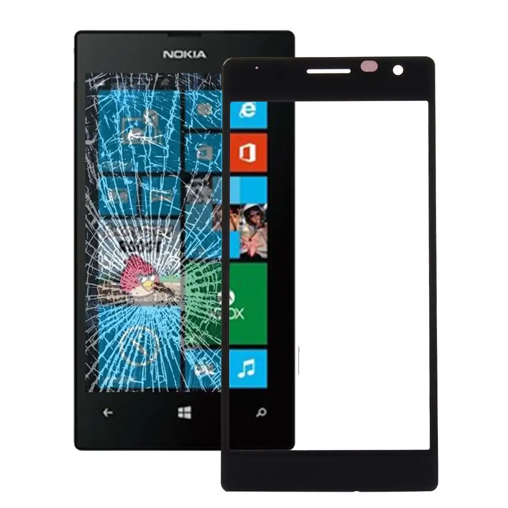

Front Outer Screen Glass Lens Replacement Touch Screen LCD Cover For Nokia Lumia 730