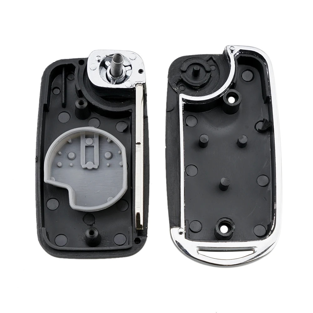 BHKEY 2 кнопки чехол для дистанционного ключа от машины Fob Для Suzuki SX4 Swift Grand Vitara брелок крышка+ Кнопка Pad