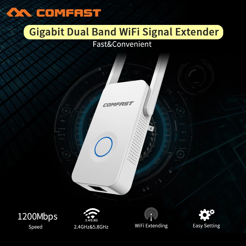 2019 COMFAST 1200mbps wireless wifi Router 802.11AC gigabit Dual Band wifi signal extender 2.4Ghz/5.8Ghz Wifi Repeater antenna 2019 COMFAST 1200mbps wireless wifi Router 802.11AC gigabit Dual Band wifi signal extender 2.4Ghz/5.8Ghz Wifi Repeater antenna