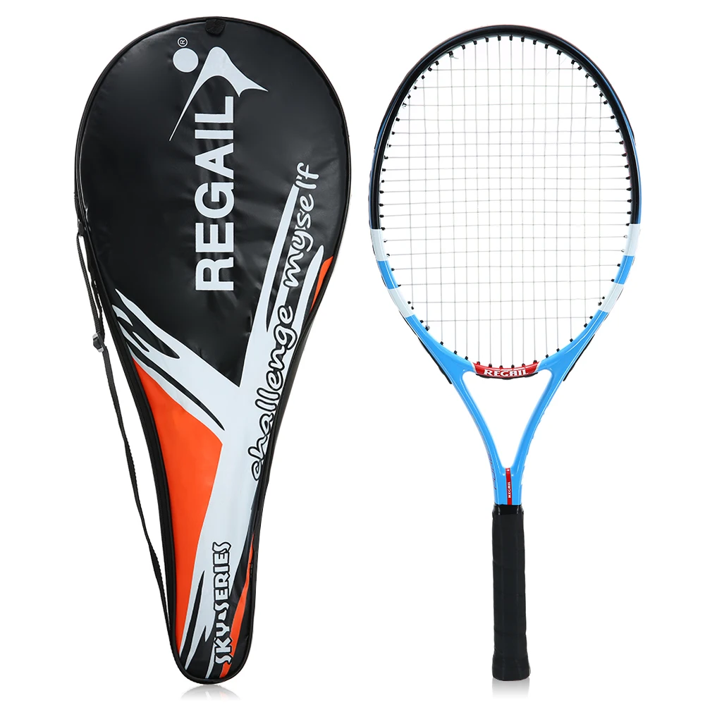 REGAIL карбоновая теннисная ракетка для тренировок в помещении и на улице теннисные ракетки с чехлом теннисные струнные ракетки высокого качества