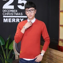 Mann Pullover Feste Koreanische Polo Pullover Masculino Weihnachten Langarm Pull Homme Strick Herren Jumper Oansatz Merino Pullover 30
