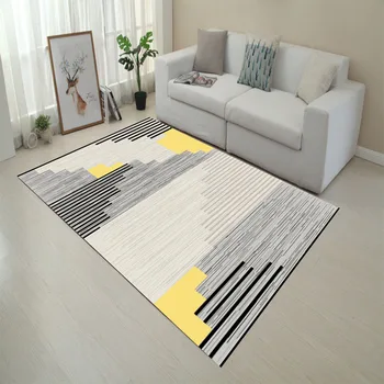 

Modern Home Mat Room Area Rug Floor mat For Living Room Bedroom 80*160cm Modern Geometric Decorative Floor Carpets for bathroom