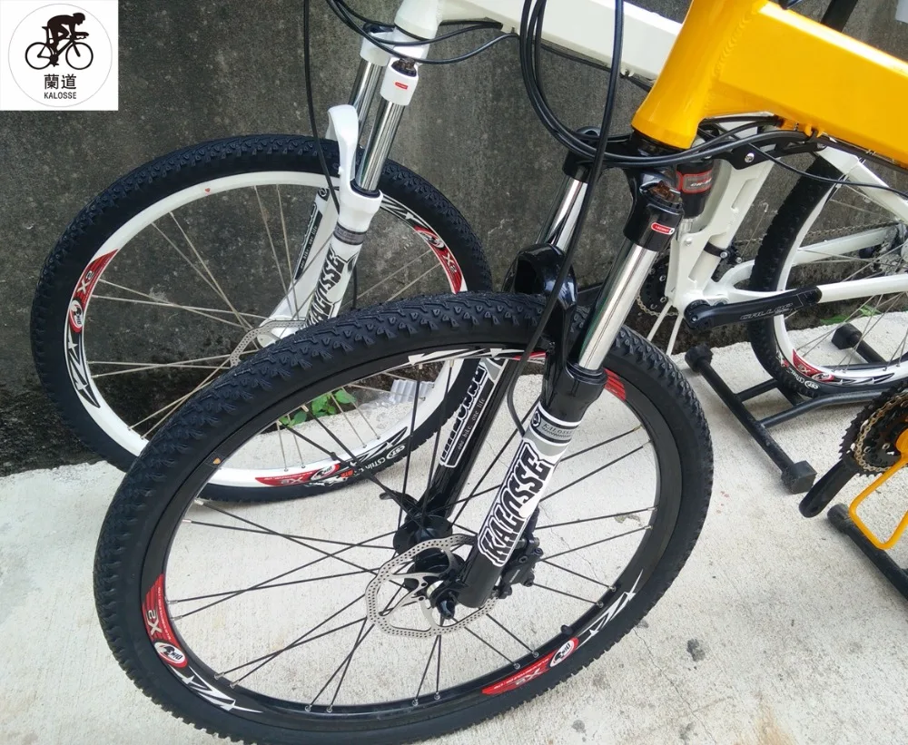 Sale Kalosse  bicicleta mountain bike woman   26*17 inch aluminum alloy  tyre dirt bike  30 speed   26er  Hydraulic   brakes 7