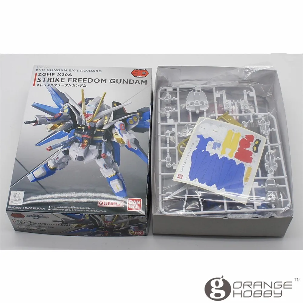 Ohs Bandai Sd Ex Standard 006 Q Ver Strike Freedom Gundam Mobile Suit Assembly Model Kits Oh Aliexpress Toys Hobbies