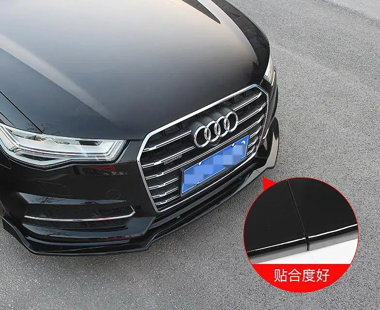 Для Audi A6 Body kit спойлер- для Audi A6 ABS задний спойлер передний бампер диффузор защитные бамперы