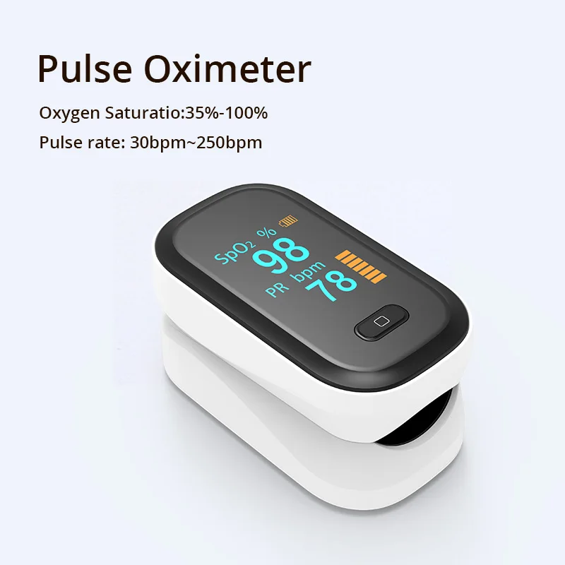

2020 Digital Finger Pulse Pulsioximetro Fingertip LED Tensiometro Blood Oxygen Oxymeter SPO2 De Pulso Dedo Saturation Oximeter
