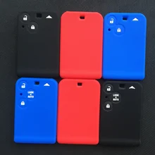 Высококачественный силиконовый чехол для автомобильных ключей, чехол для Renault Laguna Espace 2001-2006 Megane Vel-satis 2 3 кнопки, брелок для ключей