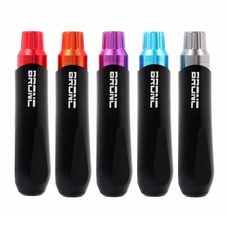 Original Premium BRONC Rotary Cartridge Tattoo Machine Pen Type Japan Motor + Free One Box Needles (20Pcs/Box) | Красота и здоровье