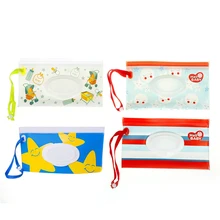 Косметическая сумка клатч и легко Чистящая-переноска на защелке салфетки контейнер салфетки чехол для переноски экологичная Упаковка для влажных салфеток