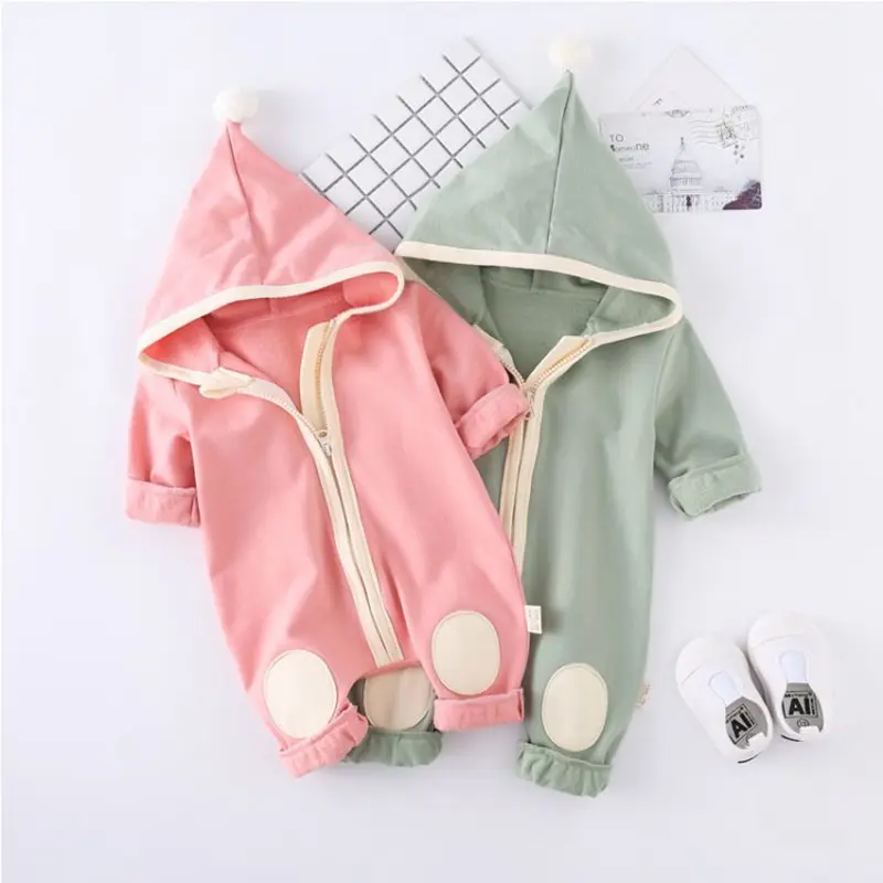 COOTELILI  60-90cm Fashion Autumn Winter Newborn Baby Boys Girls Clothes Infant Romper Jumpsuit Costume Long Sleeve Cute Suit (1)