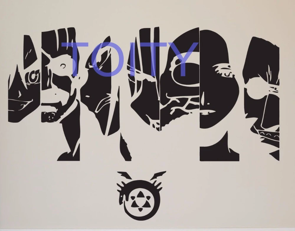 エロアニメマンガウォールステッカー漫画アニメビニールインテリアアート壁画h57cm W80cm Wall Sticker Cartoon Wall Stickerroom Decoration Aliexpress