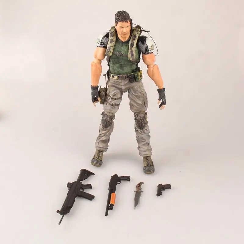 

Play Arts Biohazard 5 Chris Redfield Figure Toy Model 10" 25cm 37.99 36.99