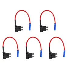 EE Поддержка 5x12 В автомобиля Стандартный добавьте автоматический предохранитель Нажмите держатель лезвия разъем продаж XY01