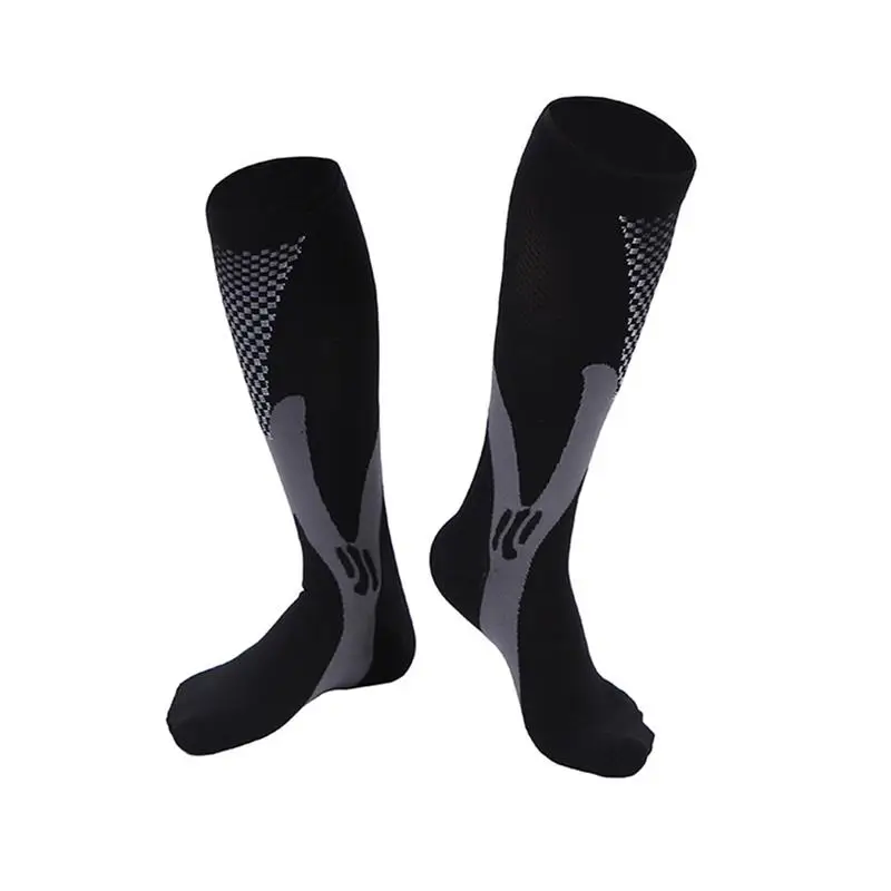 Высокое качество, мужские Компрессионные носки, поддержка ног, эластичные Компрессионные носки для защиты от усталости, облегчение боли, гольфы