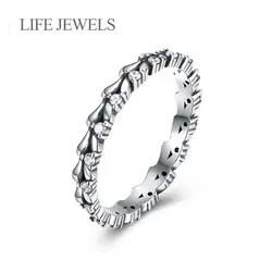 Authentic100 % 925 пробы Австрийский серебряный циркон кольца шарма l Для женщин Роскошные стерлингового серебра подарок на день Святого Валентина