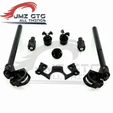 Для KAWASAKI NINJA250R NINJA300R 2013 регулируемые Рули с зажимом на концах вилки регуляторы гайки