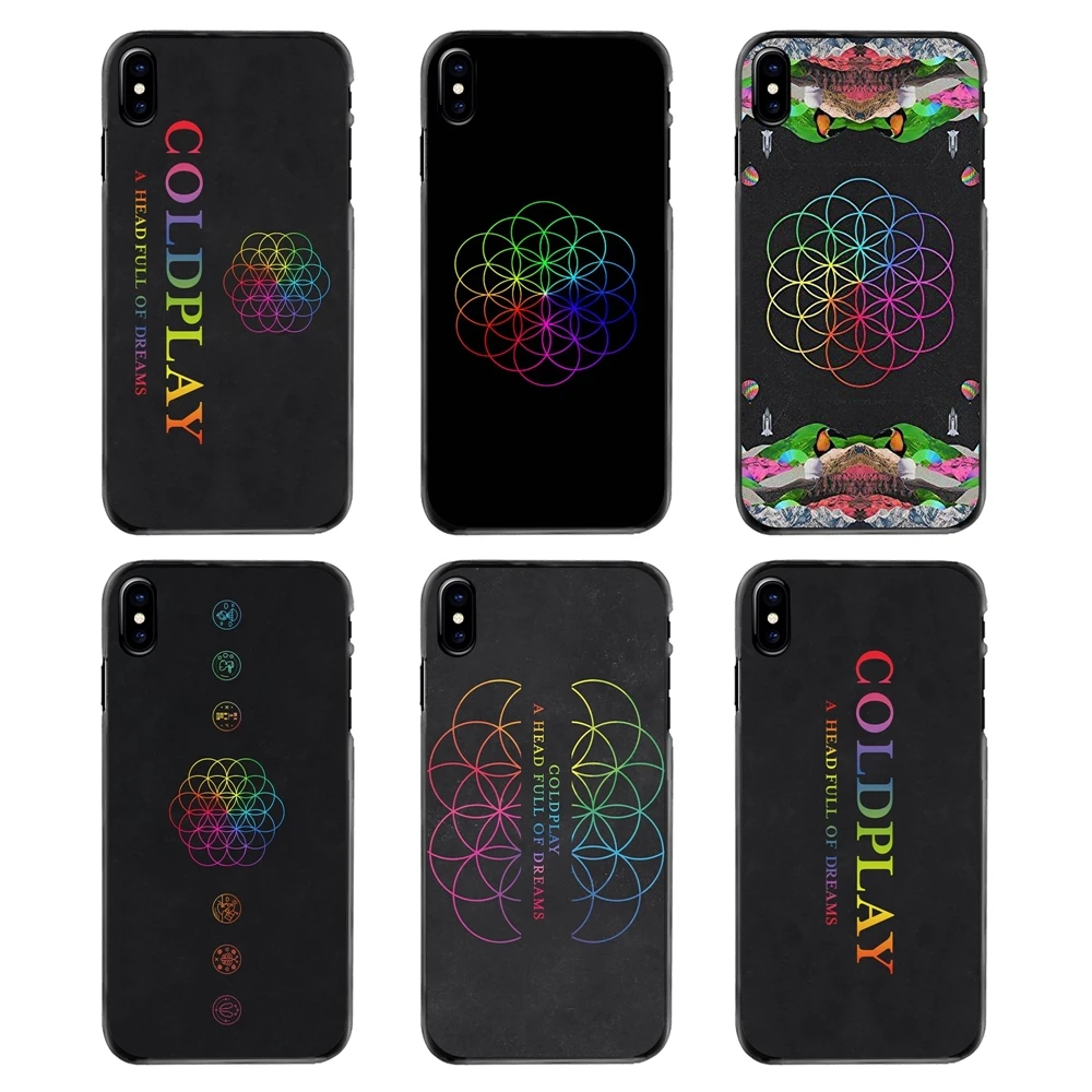 Чехлы для iPhone 4 4S 5 5S 5C SE 6 S 7 8 Plus X XR XS Max iPod Touch Coldplay голова полная мечты Музыка