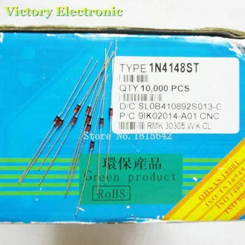 

100PCS/Lot DO-35 1N4148 IN4148 High-speed switching diodes Brand New