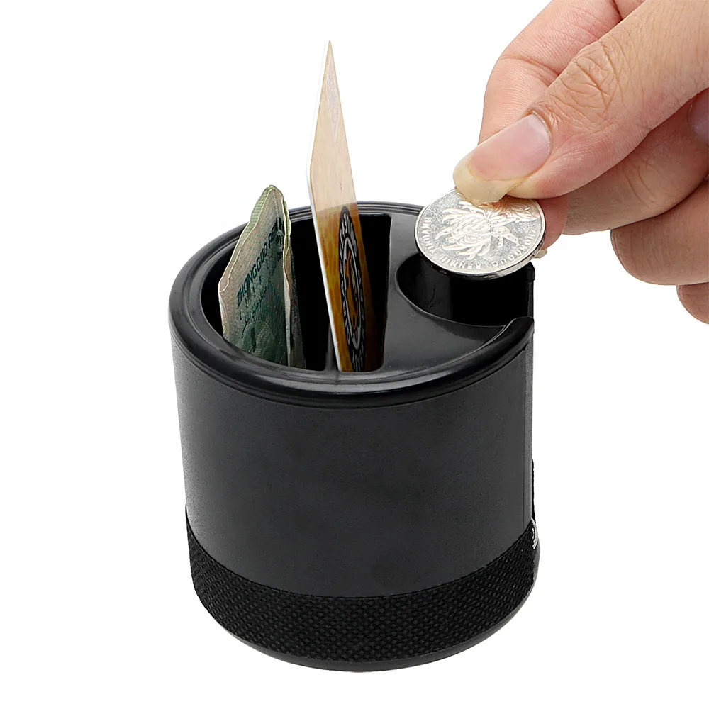 YOSOLO Car Seat Crevice Storage Box Car-styling Coin Container Holder Car Organizer Pocket Storage Card Slot Stowing Tidying